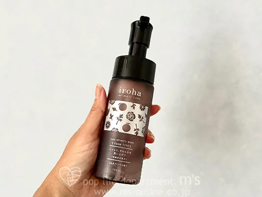 iroha INTIMATE WASH FOAM TYPE 150ml イロハ インティメイト ウォッシュ フォームタイプ よもぎブレンドの香り