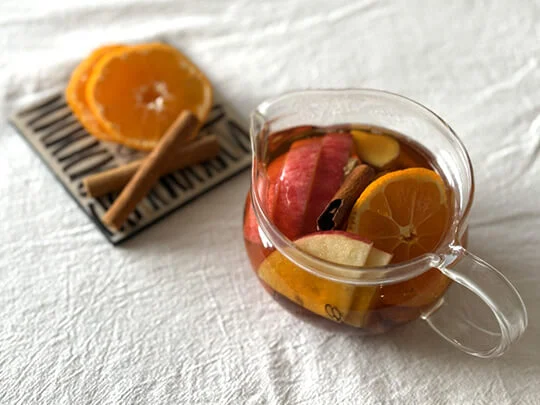 冬のフルーツスパイスティー