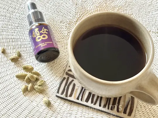 カルダモンとコーヒー