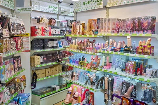 大人のデパートエムズ池袋店ディルド売り場
